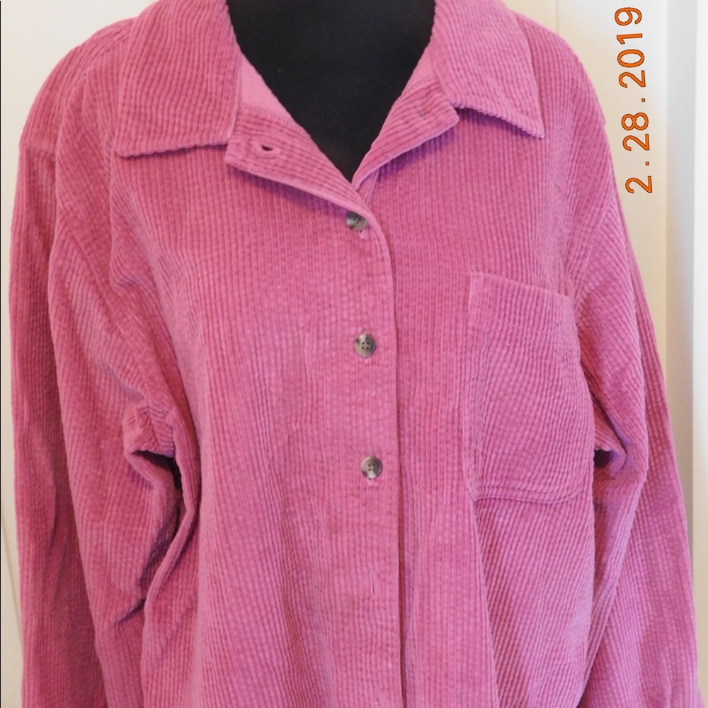 Corduroy lightweight jacket
